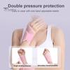 Sports Wristband Wrist Brace with Fastener Tape Adjustable Breathable Fabric Compression Support Wrist Wrap Fitness Joint Support Wrist Guard