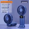 2026 Model Handheld Mini Fan: Rechargeable, Ultra-Quiet, Portable Desk Accessory
