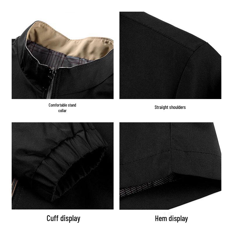 EASTERN CAMEL Men's Casual Stand Collar Jacket