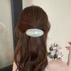 Vintage Acetic Acid Oval Hair Clip for Women Girls Korean Large Spoon Clip Spring Clip Hair Clip Top Clip Hair Accessories