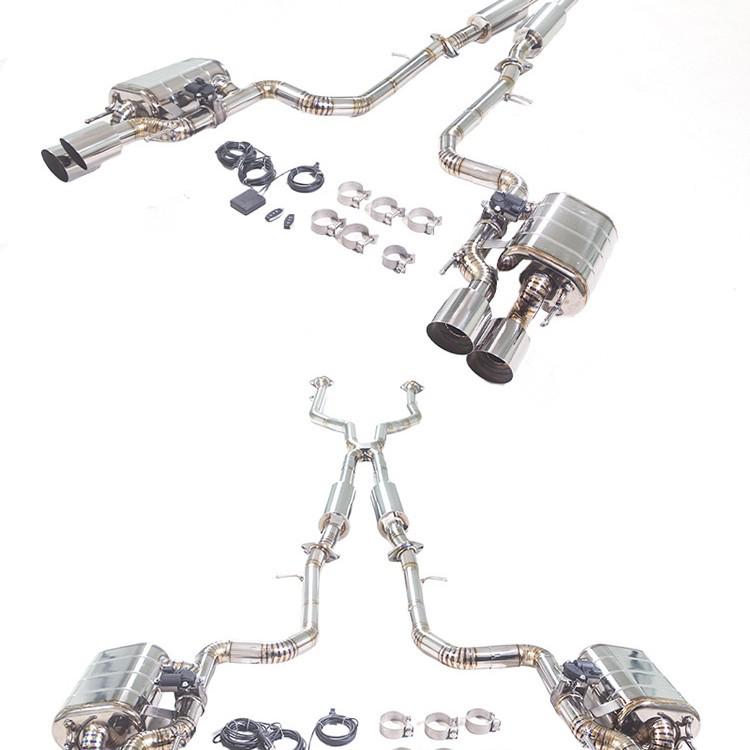 Titanium Alloy Dual Muffler Exhaust for 2022 Lexus RCF 5.0L