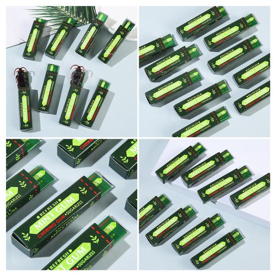 Yousheng 12 Stück Streich Kaugummi Set Falsche Kakerlake Pop-Up Gag Spielzeug für Aprilscherz Realistischer Praktischer Witz Partyzubehör