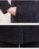 Mid-Length Imitation Mink Velvet Coat for Middle-Aged and Elderly Women - Winter Padded, Thick, Stylish for Grandma