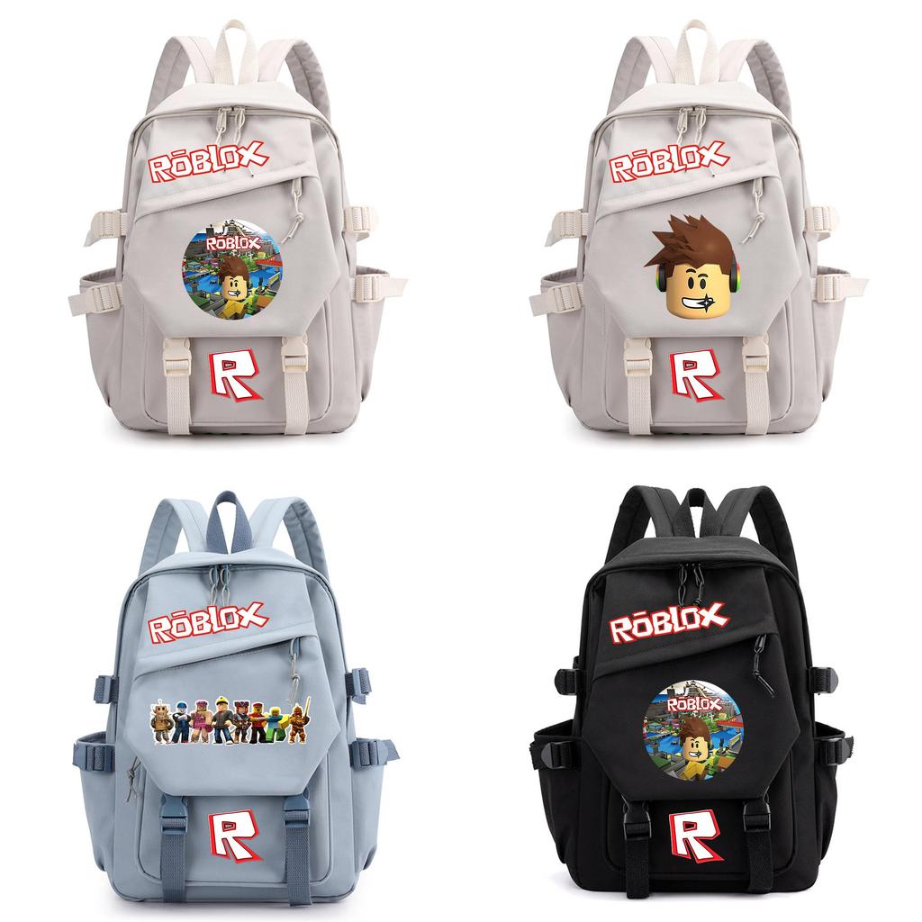 Roblox Backpack For Teens With Oxford Fabric Casual School And Travel Bag
