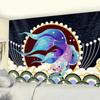 Japanese Style Ocean Wave Tapestry Office Living Room Decoration Home Wall Tapestry