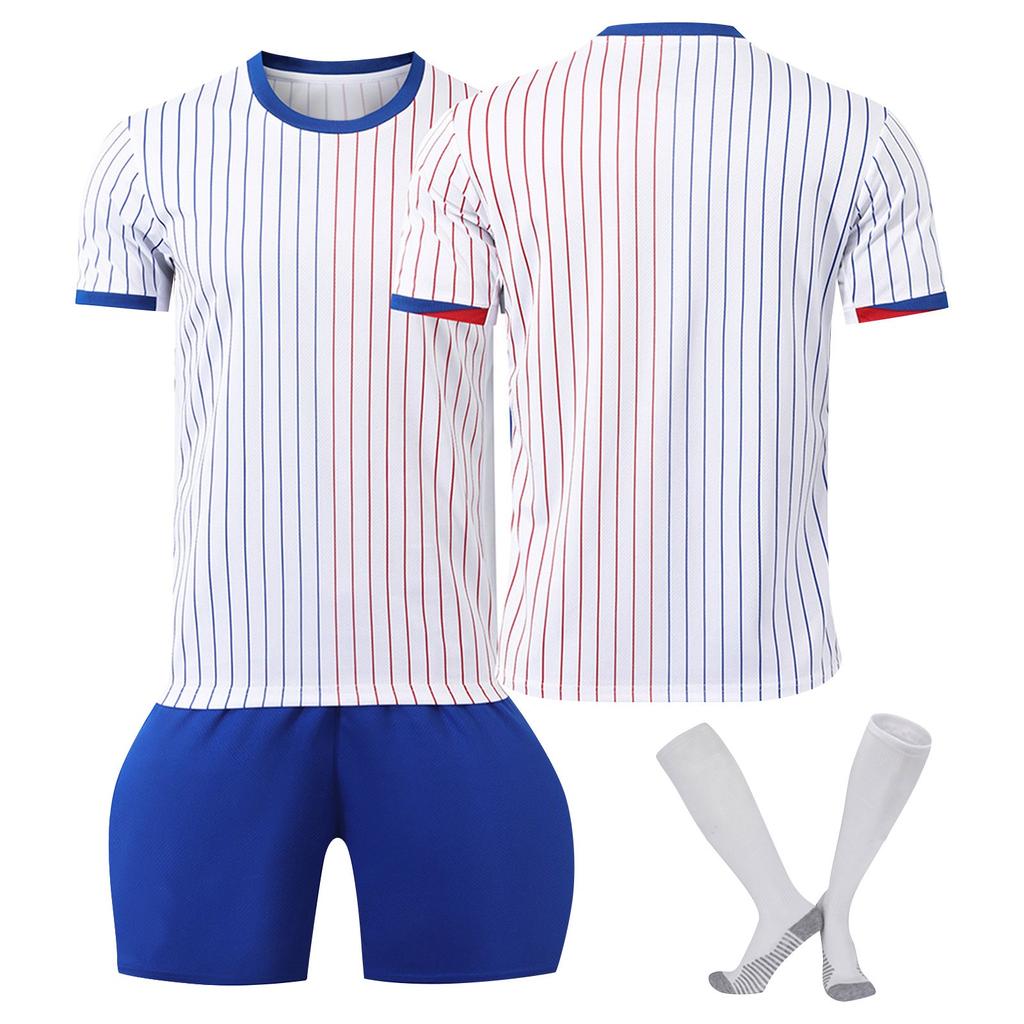 2425 Away Jerseys Conjunto de uniforme de equipe esportiva Conjunto de terno de treinamento de futebol