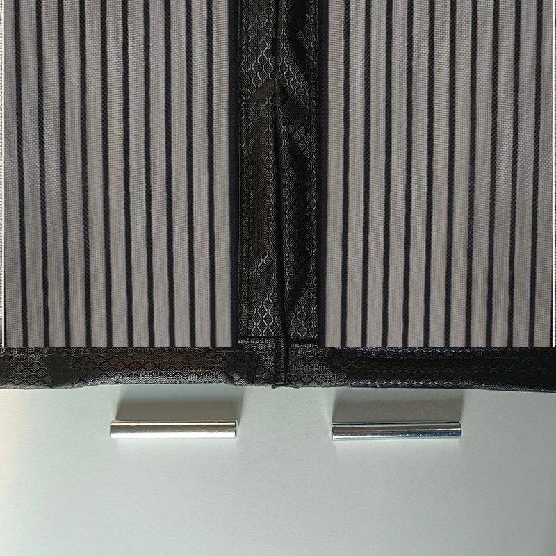 Magnetisches Moskitonetz Unsichtbare Seitenöffnung Magnetisches Türgitter Einfache Montage Für den Innenbereich Türgitter Netz