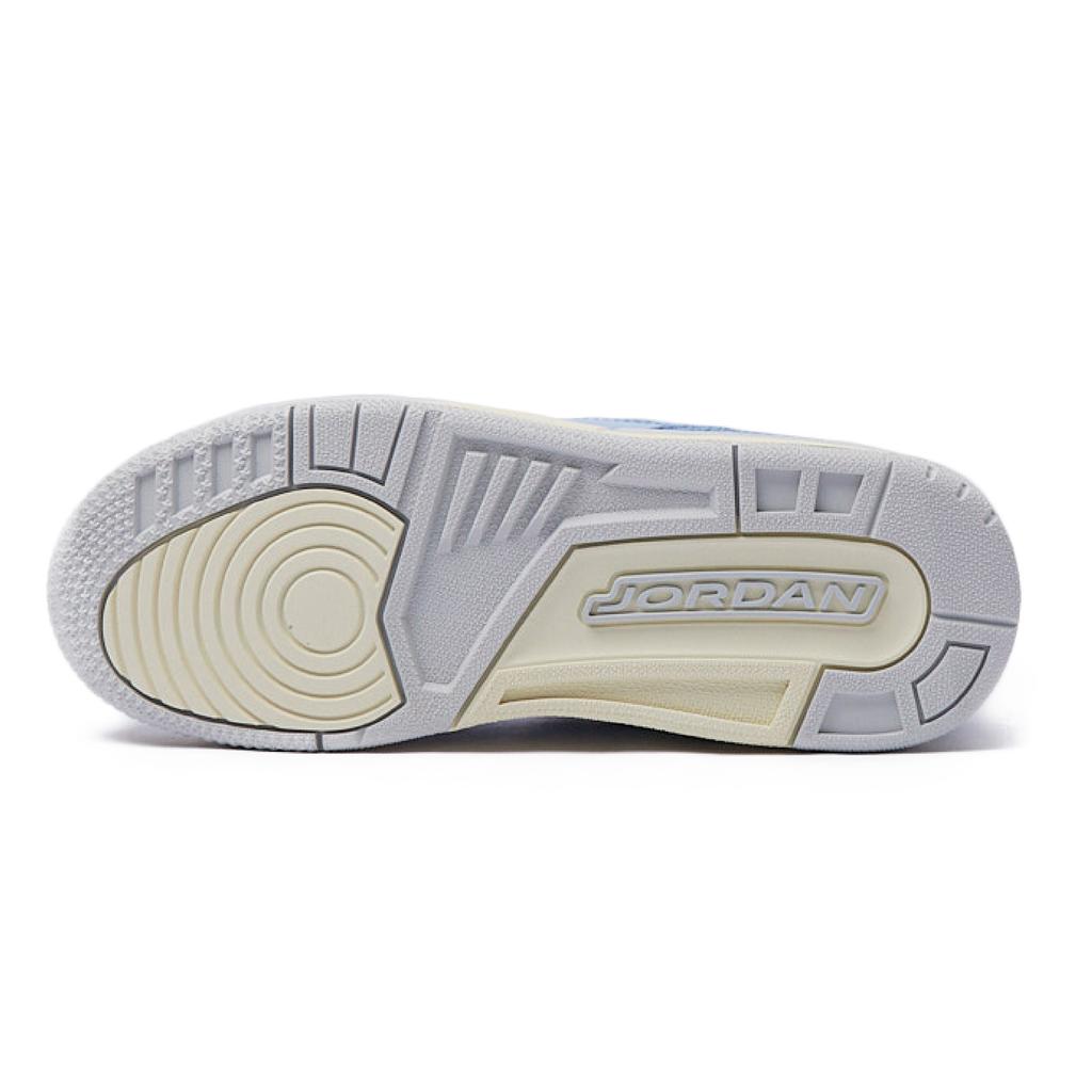 Jordan Legacy 312 Cushioning Slip Resistant Low top Vintage Basketball Shoes GS Blue White HJ3483-101(Team15-)