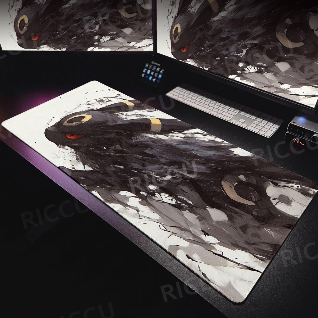 Mouse Pads Gaming P-Pokemons Extended Mechanical Keyboard Pads Offices Accessories Ink Painting Style Mats Anime Computer Carpet