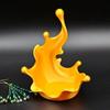 3D Printed Water Splash Trinket Holder Wave Shaped Earring Necklace Storage Dish  Bedroom