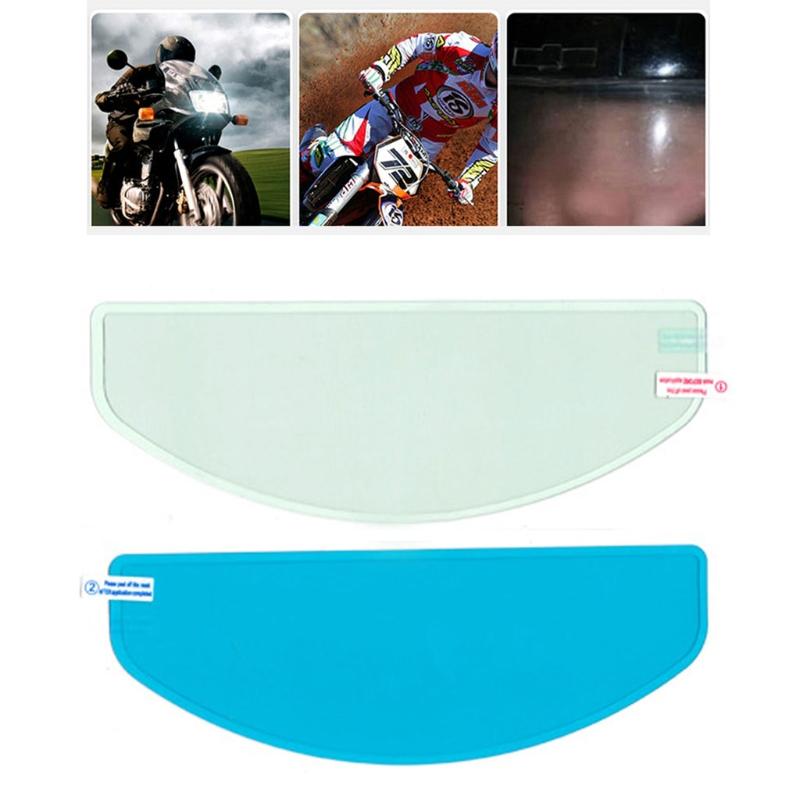 Helm Klar Regendicht Antibeschlag Patchfolie Universal für Motorradvisierlinse