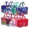 Christmas Style Laminated Non-Woven Gift Bag for Clothing & Shopping