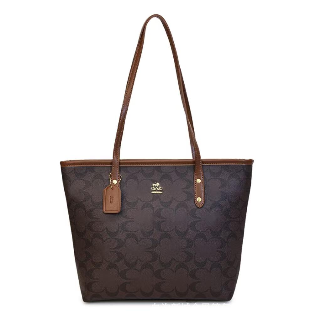 Stylish Printed Handbag: Versatile Large Bag for Women, European & American Popular Crossbody Shoulder Bag