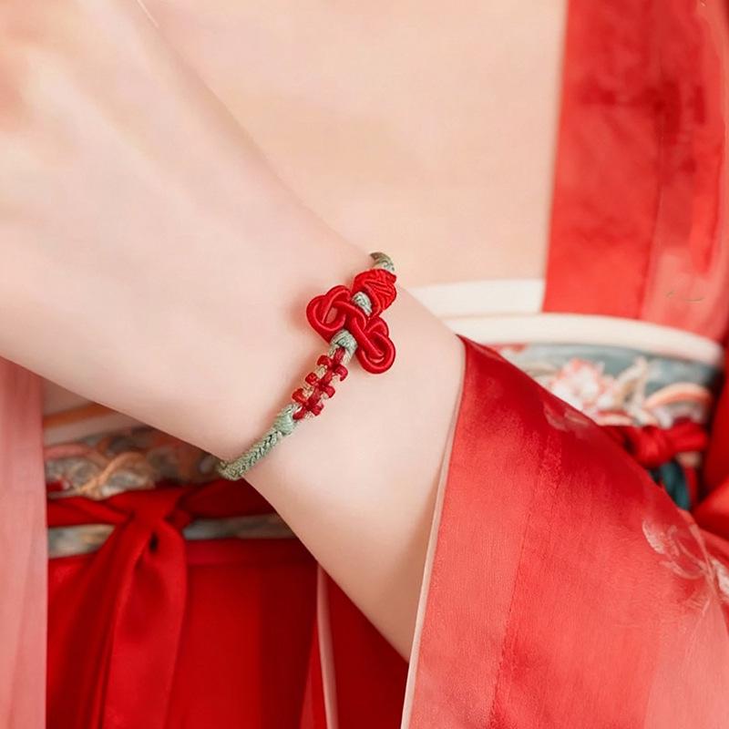 Wenchang Knot Bracelet: Handmade Luck Bracelet for Students - Pass Every Exam