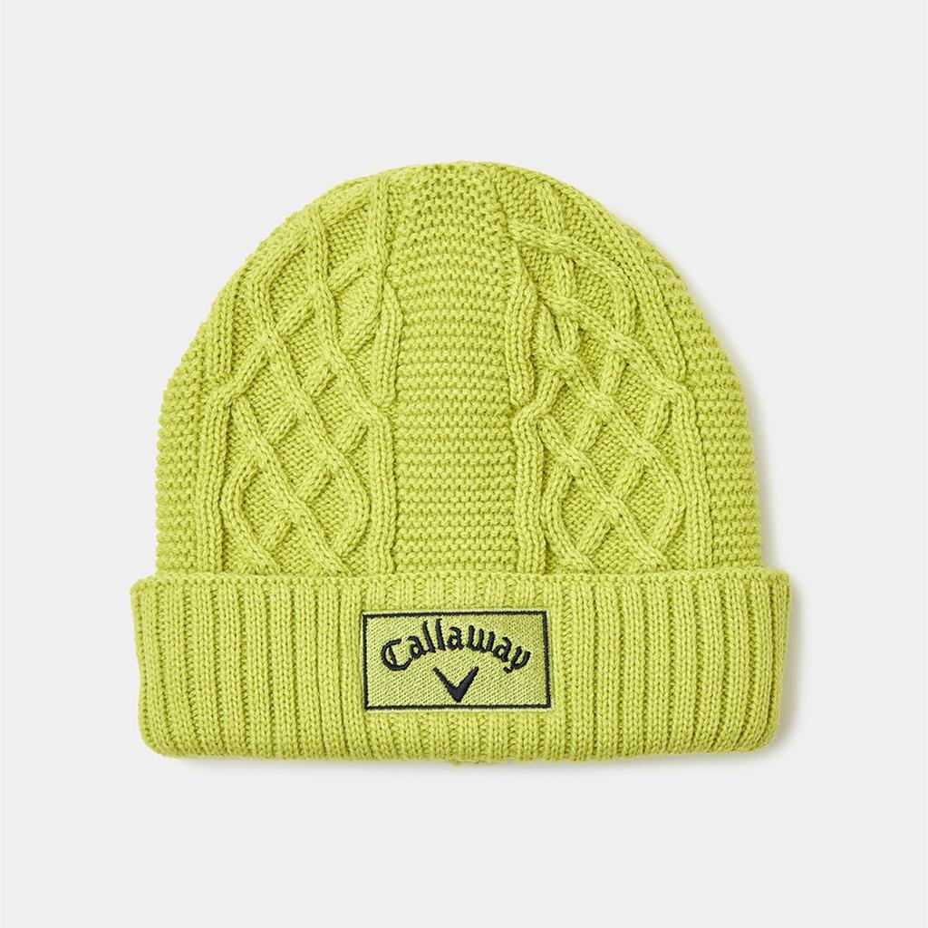 Callaway Knit Cap Golf Hat C24291122 Green Men's (Brand Logo) / / 1130_Light