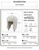 Winter Women's Windproof Faux Rabbit Fur Hat with Ear Protection - Fashionable & Warm for Outdoor Cycling