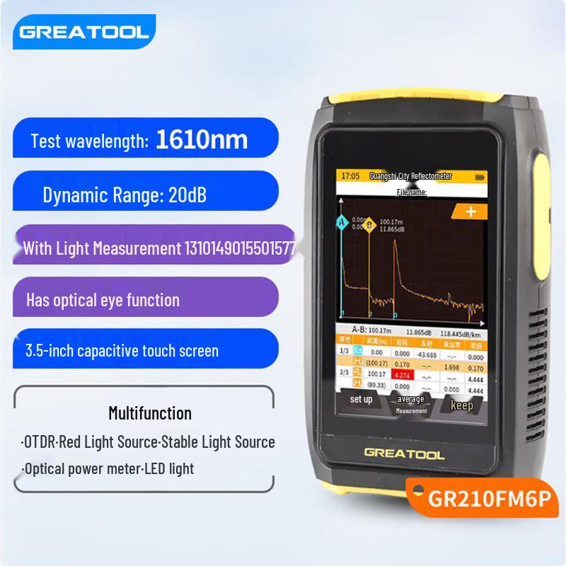 Zeye Mini OTDR Fiber Optic Tester & Fault Locator