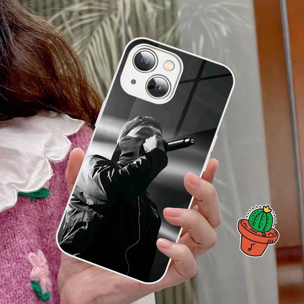 Classic Singer B-Beny J-Jr Tempered Glass For Iphone 14 13 12 11 Pro Mini XS MAX 14Plus X XS XR Fundas