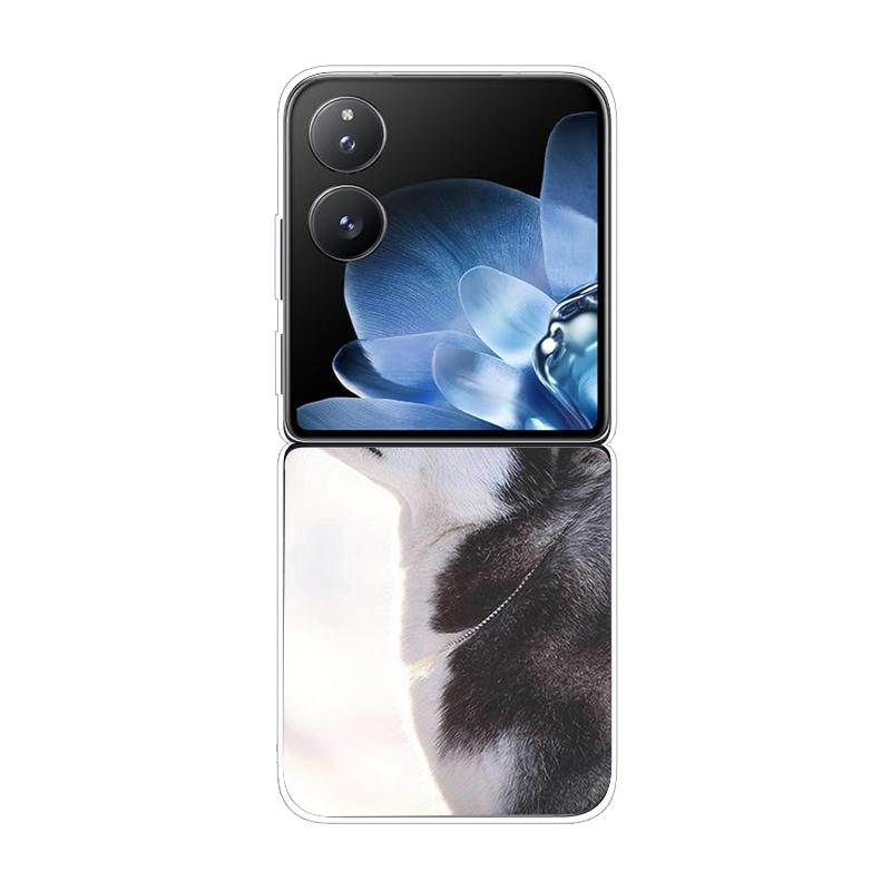 Hard PC Cover For Xiaomi Mix Flip ShockProof Phone Case For Mi Mix Flip 5G Ultra-Thin Back Clear MixFlip Shell Cover Coque Funda