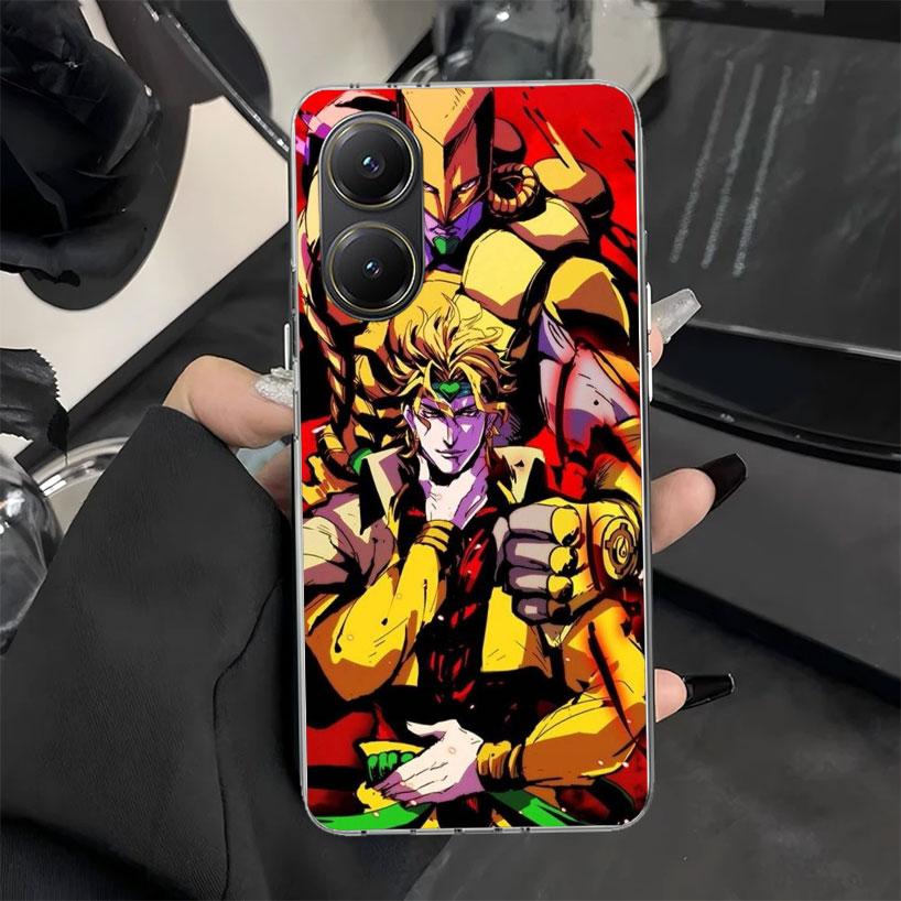 JoJo Bizarre Adventure Anime Phone Case for Xiaomi Poco X7 X6 X5 X3 Pro X4 Nfc F7 Ultra F6 F5 F4 Gt M6 M5S M4 M3 Soft Silicone C