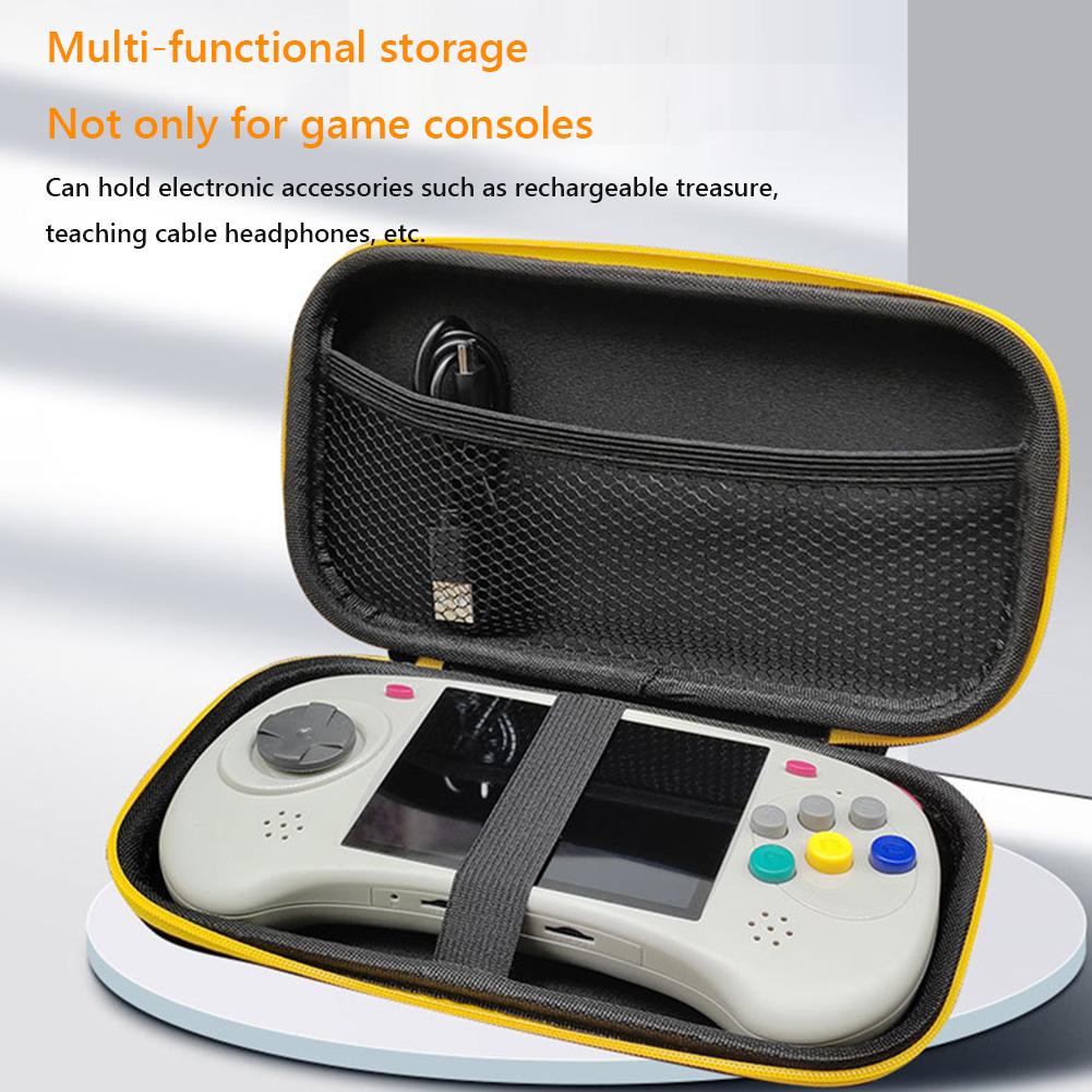 Hard Carrying Case Shockproof Travel Carry Bag EVA Anti Scratch with Mesh Pocket Anti-Drop for ANBERNIC RG ARC-D RG ARC-S