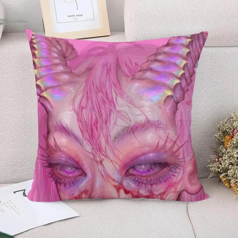 Luxury Pillow Cover X Eunpyon Art Decorative Cushion Covers for Bed Pillows Fall Decor Pillowcase  Car Decoration Sofa