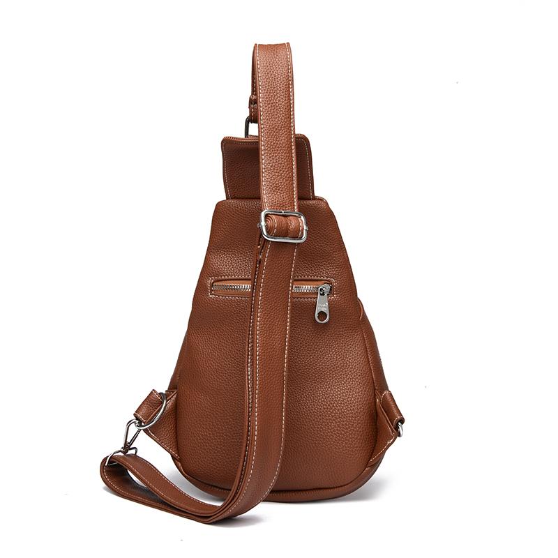 Stitching Women's Bag Hat Line Chest Bag Outdoor Shoulder Crossbody Bag