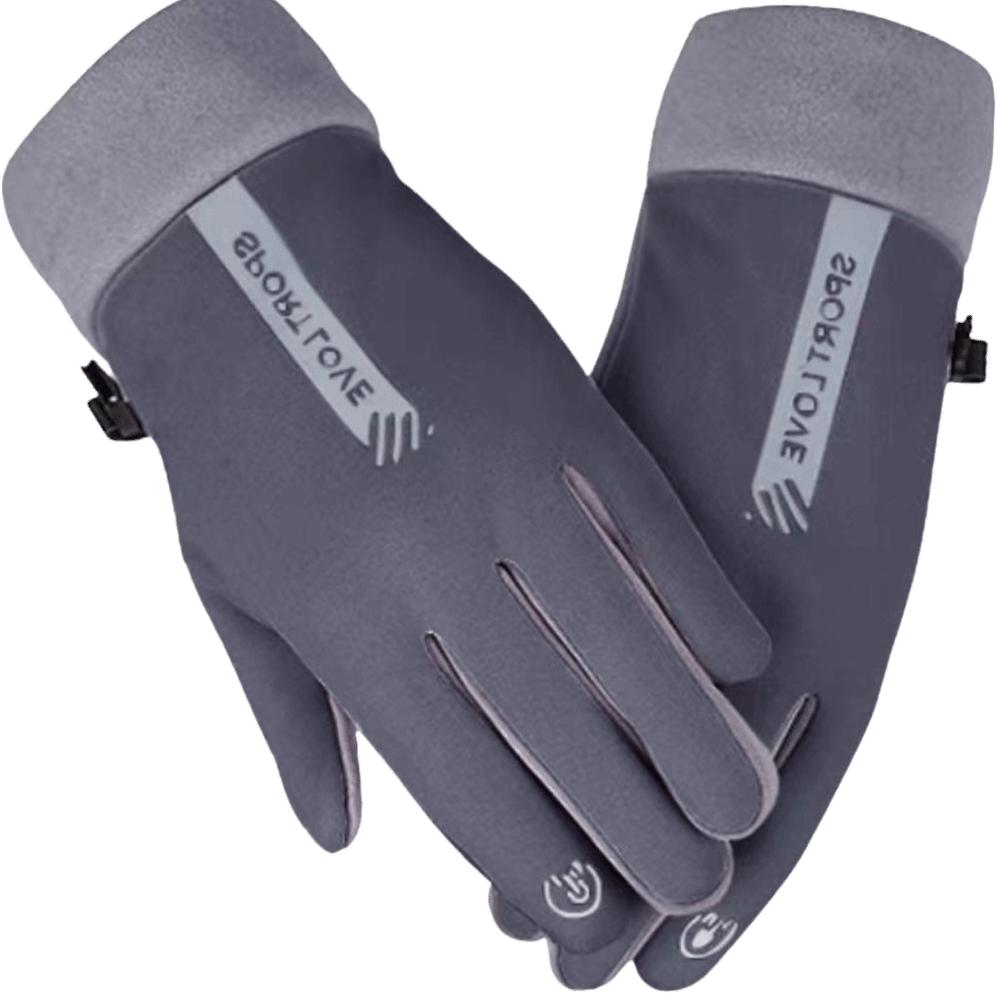 Plüsch-Skihandschuhe Verdickte Touchscreen-Handschuhe Unisex Winter Warme Handschuhe Outdoor