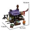 MOC Medieval Street View Scene Building Blocks Castle Bedroom Crossbow Siege Hammer Bulletin Board Sign Laboratory Bricks Gifts