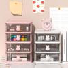 Transparent Little Rabbit Desk Organizer Drawer for Students & Cosmetics