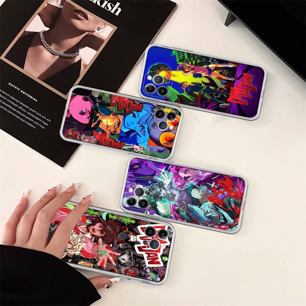 Anime DandadanS Hot New Transparent TPU Phone Case For IPhone 17 11 12 13 14 15 16 Pro Max 16 Plus Cover