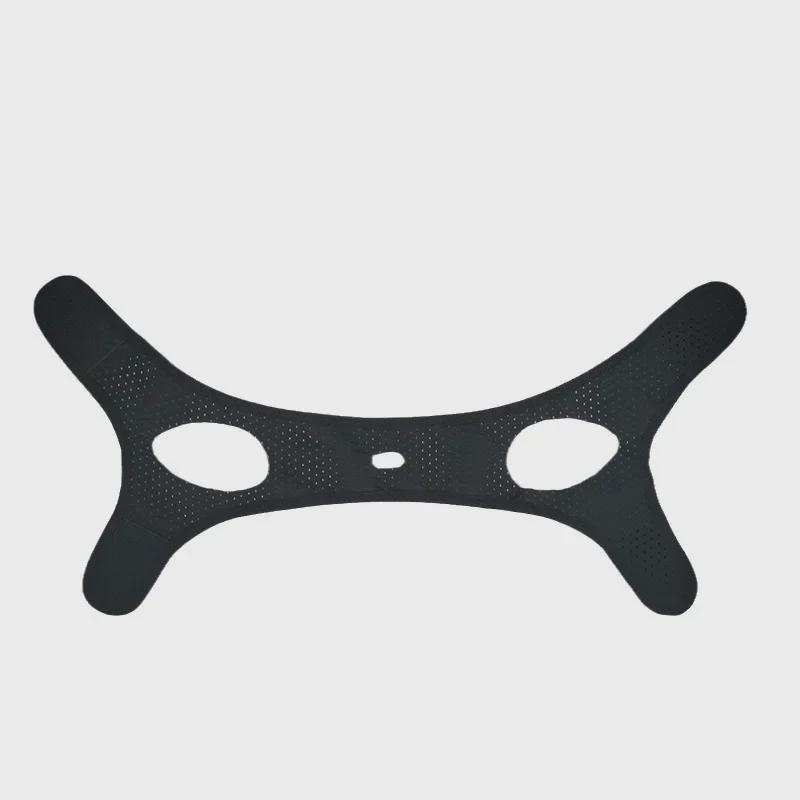 Breathable Mesh V-Face Anti-Snoring Sleeping Mask with Chin Support for Mouth Breathing Correction