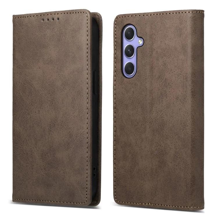 

DF-05 For Samsung Galaxy A55 5G Leather Phone Case RFID Blocking Wallet