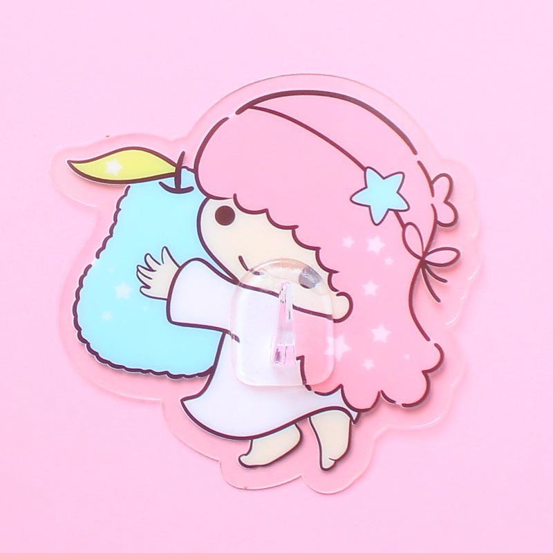 Cartoon Style Cute Wall Adhesive Hook for Bathroom, Kitchen, and Dorm