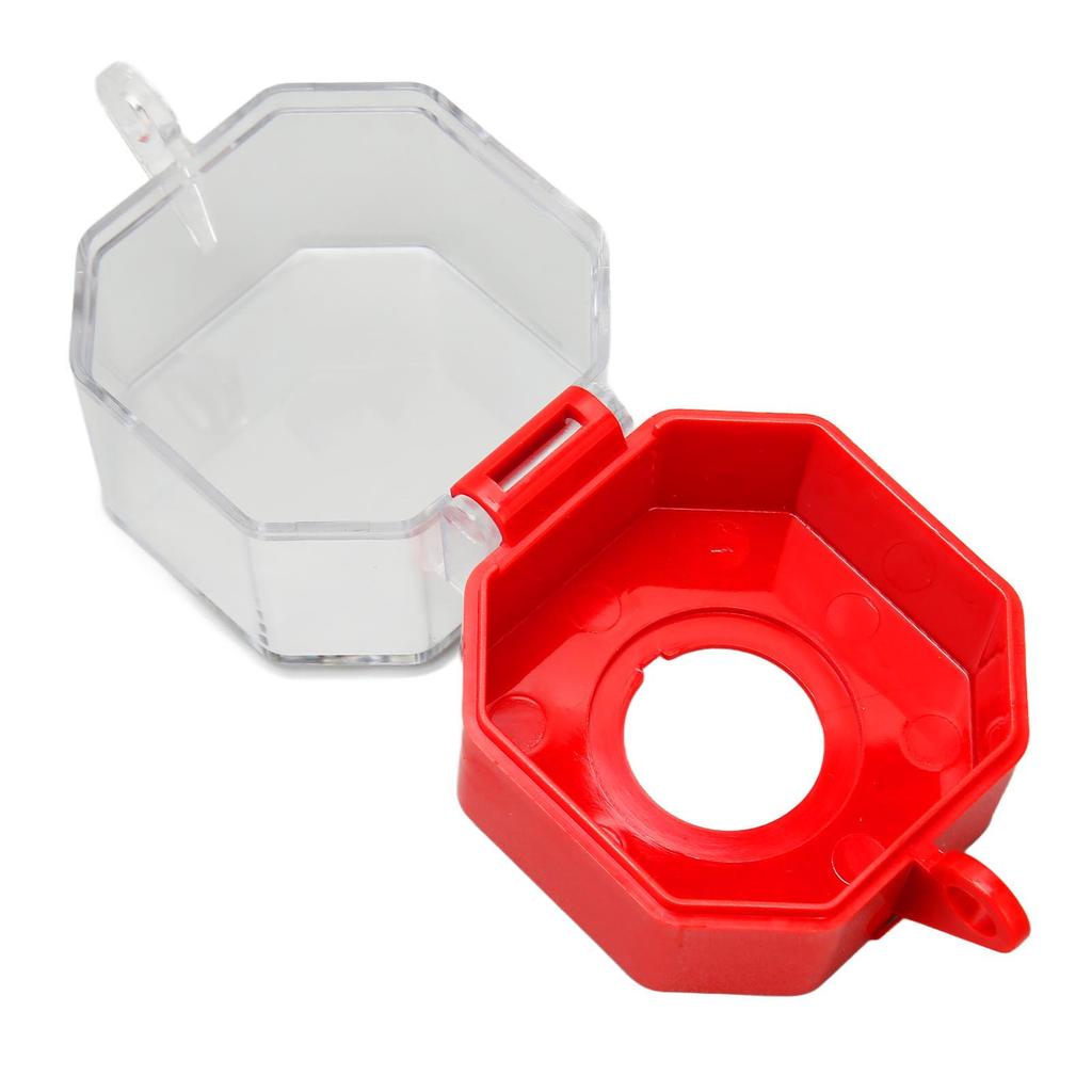 Beskyttelsesdeksel for nødstoppknapp Gjennomsiktig utelås for trykknappbryter for industriell bruk