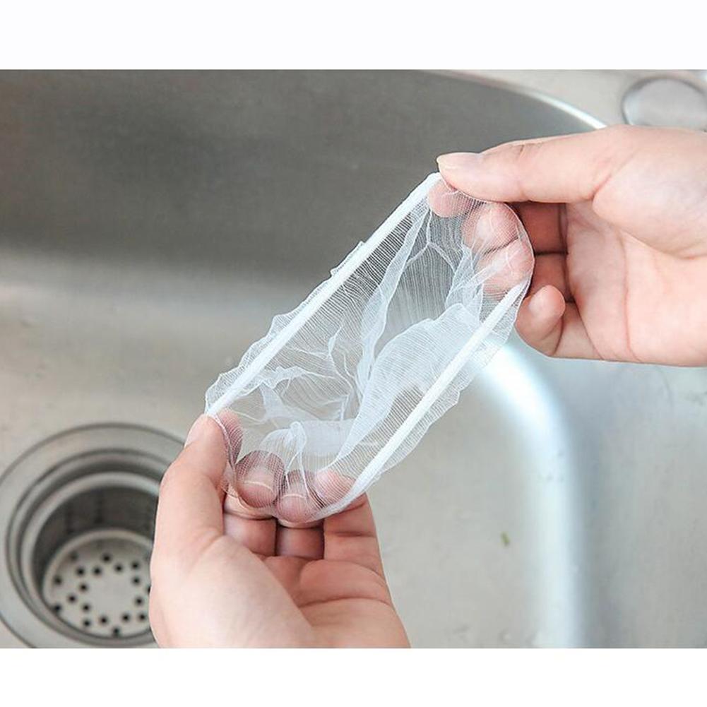 Filtering Screen Drain Garbage Bag for Kitchen Water Tank Sink