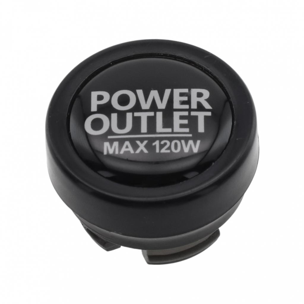 Capuchon de prise d'alimentation de voiture résistant à la poussière Gardez vos ports propres et fonctionnels