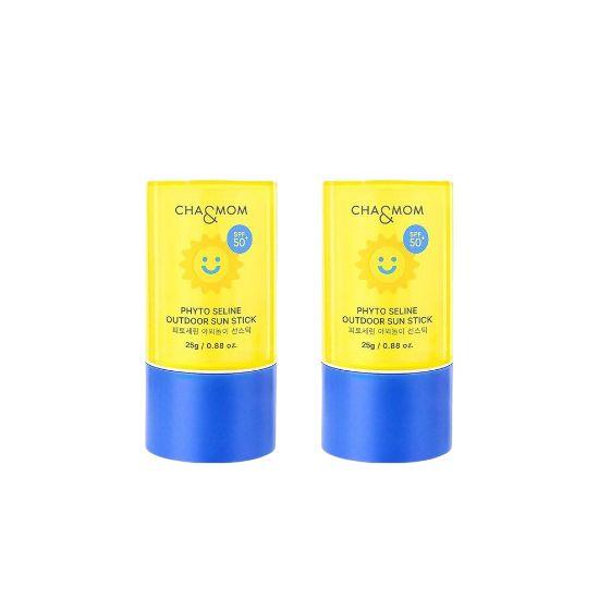 

Chan&Mom Phytocerine Outdoor Play Sun Stick SPF50+ PA++++ Baby & Kids UV Protection Set 25g × 2