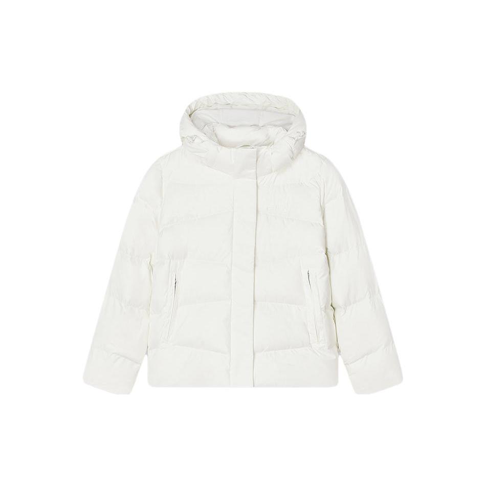 

New FILA Heritage Collection Down Jacket Women s Light Beige White F11W348916F-IV XL