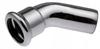 18 45 Degree Steel Press Nipple Elbow