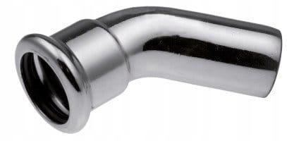 18 45 Degree Steel Press Nipple Elbow
