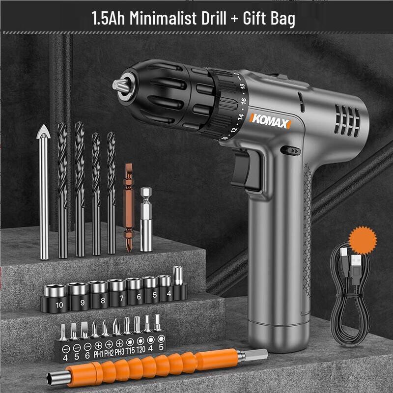 

SMVP 24V Cordless Electric Drill & Screwdriver CN plug (adapter included)