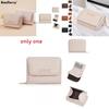 Fashionable And Minimalist Short Wallet With Letter Printing Design For Daily Use And Wearresistant Durability