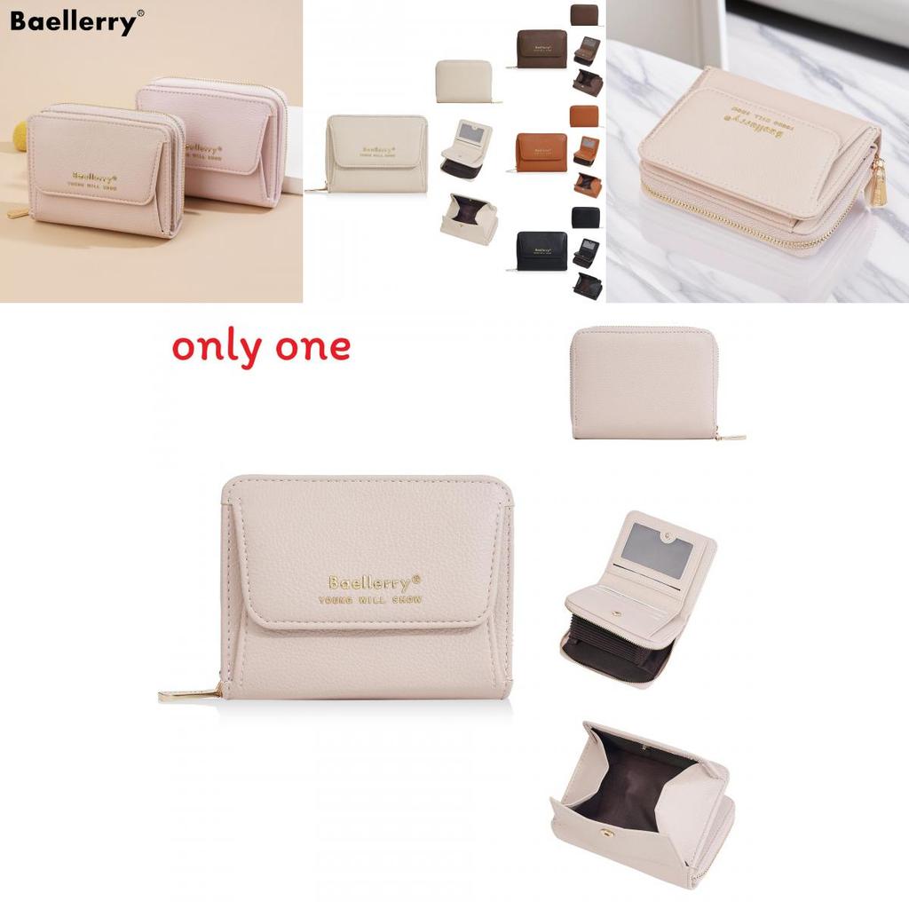 Fashionable And Minimalist Short Wallet With Letter Printing Design For Daily Use And Wearresistant Durability