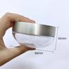 Plastic Cosmetics Container with Sifter Bulk Powder Box Convenient Loose Powder Jar  Lady/Girls