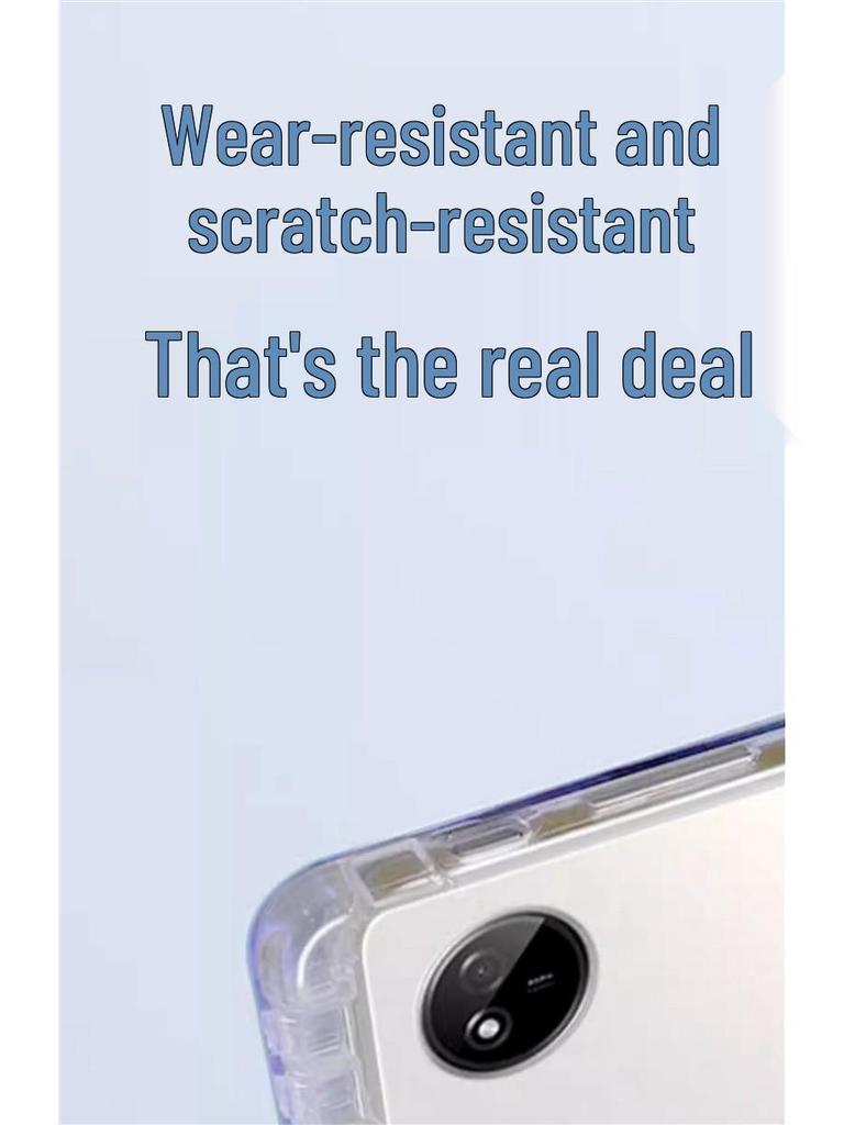 OppoPad3 Pro Magnetic Tri-Fold Case with Pen Slot - Silicone Full Wrap, Anti-Drop