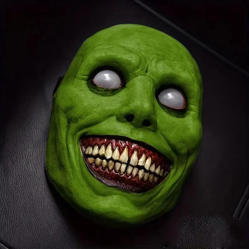 Halloweenska Hororová Maska Exorcista Usmievavý Diabol Maska Hororová Maska Maškaráda Strašidelný Dom Hororová Maska Hranie Rolí Strašidelná Tvár Párty