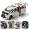 1/24 Scale Lexus LM300 Alloy Diecast Model Car To, Pull Back Metal Vehicle with Light and Sound for Kids Adults Gift Collection