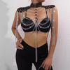 Kettenquaste Körperkette Crop Top