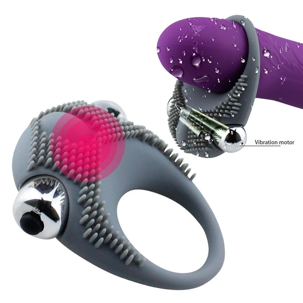 Anel peniano vibratório brinquedo sexual anel peniano anel masculino vibrador para casais mulheres gaiola de castidade estimulador de clitóris suprimentos para adultos